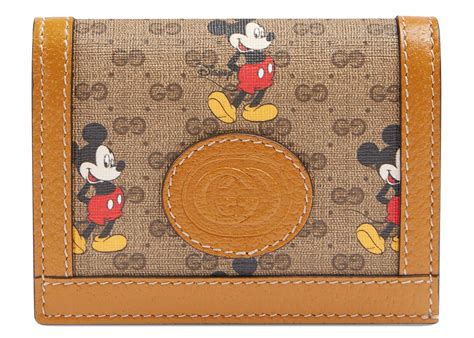 gucci wallet mickey mouse|Gucci disney collection.